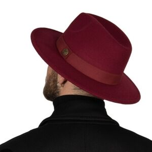 Goorin Bros Deep Red Fedora